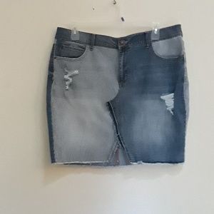 Jessica Simpson Denim Skirt